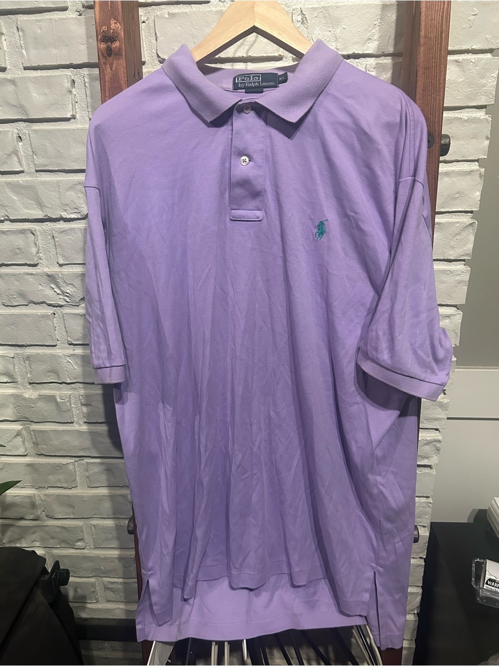 Polo Ralph Lauren Classic Fit Polo Shirt-Size XL-Lavender